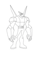 Ben 10 kleurplaat 9